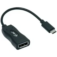 Abbildung von i tec USB C auf DisplayPort 4K Video Adapter 1x Ultra HD 60 Hz für Windows MacOS ChromeOS Thunderbolt 3 Kompatibel