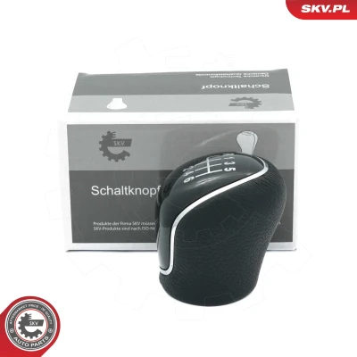 Abbildung von ESEN SKV 63SKV052 Schalthebelknauf 6 Gang Leder HYUNDAI: i30 I Schrägheck, ix35, Kombi, KIA: Cerato Limousine, Schrägheck