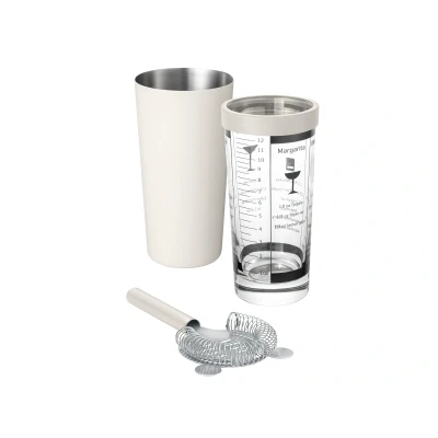 Abbildung von Blomus LOUNGE Boston Shaker Set moonbeam 8 x 29 cm