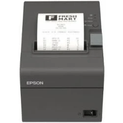 Abbildung von Thermodrucker Epson TM T20II Ethernet/LAN Anschluss und USB