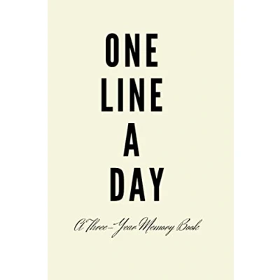 Abbildung von One Line A Day Canvas : Three Year Memory Book (Yearly Journal and Diary, Natural Cover)