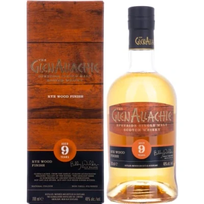 Abbildung von The GlenAllachie 9 Years Old RYE CASK FINISH 48% Vol. 0,7l in Geschenkbox