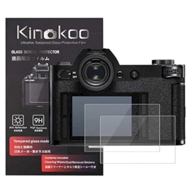 Abbildung von kinokoo Gehärtetes Glas für Leica SL Kristallklarer Film Displayschutzfolie Blasenfrei/Kratzfest(2er Pack)
