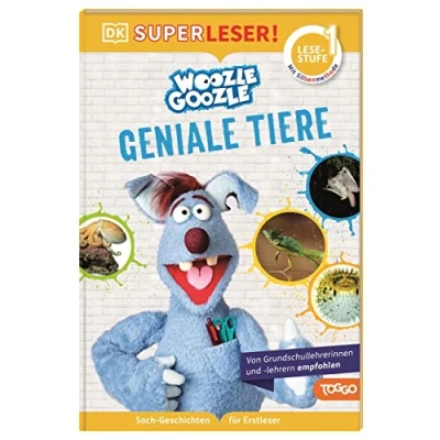 Abbildung von SUPERLESER! Woozle Goozle Geniale Tiere: 1. Lesestufe, Sach Geschichten für Erstleser. Mit Silbenmethode Kinder ab 6 Jahren