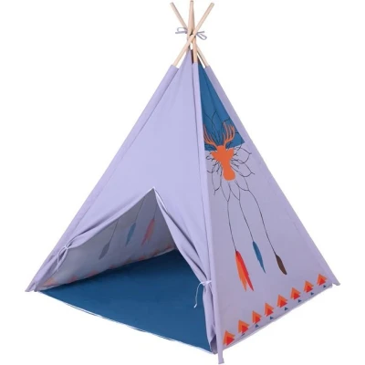 Abbildung von Knorrtoys® Spielzelt Tipi Dreamcatcher mit Zeltstangen aus Holz