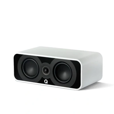 Abbildung von Q ACOUSTICS 5090 Center Speaker Satin Black 2 x 4,5 Mid/Bass Driver, 1 Hochtöner TV Lautsprecher für Surround Sound System Vinyl Plattenspieler HiFi Gaming PC