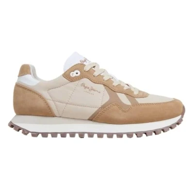 Abbildung von Pepe Jeans Briton Sneaker low, Damen, Größe: 39, Sand beige Schuhe