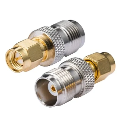 Abbildung von Vecys SMA TNC Adapter 4G Antennenadapter Buchse zu Stecker Konverter für 2G 3G LTE Antennenrouter CB Antennenradio WiFi WiMax Mobilfunkantennen Drahtlose Instrumentierung