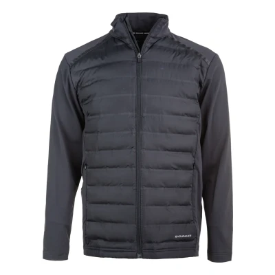 Abbildung von Endurance Midan M HOT Fused Hybrid Trainingsjacke, Herren, Größe: Small, Black
