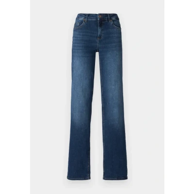 Abbildung von ONLY Onlblush Jeans Straight Leg, Damen, Größe: Sx30, Dark blue denim