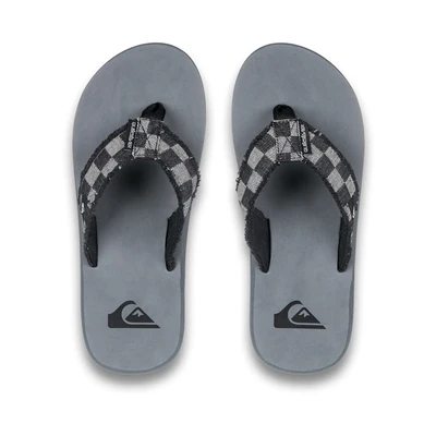 Abbildung von Quiksilver Monkey Abyss Zehentrenner, Herren, Größe: 40, Grey Textil