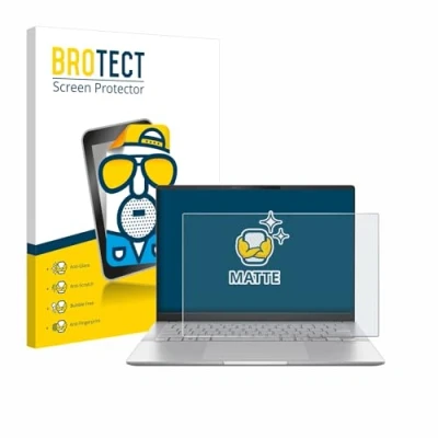 Abbildung von BROTECT Entspiegelungs Schutzfolie für ASUS Vivobook S 14 OLED M5406 Matte Displayschutz Folie, Anti Reflex, Fingerprint