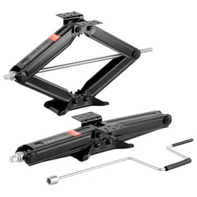 Abbildung von VEVOR RV Scherenwagenheber Scherenheber 2 Stk. Wagenheber 4082kg 103 595mm