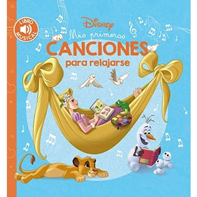 Abbildung von Mis primeras canciones para relajarse. (Hachette INFANTIL DISNEY Sonidos)
