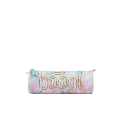 Abbildung von Baagl Rund Federmäppchen für Jungen Teenager Schulmäppchen Schreibwaren Schulsachen Federtasche, Kinder Federmappe, Etui Schule (Sunset)