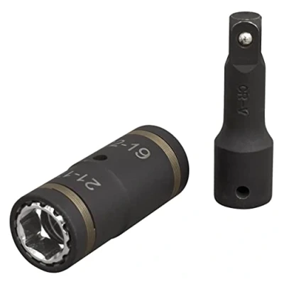Abbildung von SEALEY SX1821 Kraft Stecknuss 17, 19, 21, 22 12,5 (1/2&quot;)mm (Zoll) Sechskant