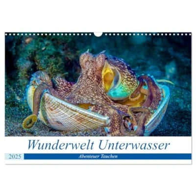 Abbildung von Wunderwelt Unterwasser (Wandkalender 2025 DIN A3 quer), CALVENDO Monatskalender
