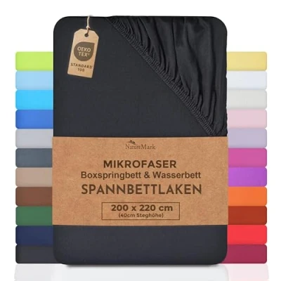 Abbildung von NatureMark Waschhandschuh Waschhandschuhe 500 gsm (10er Set), 100% Baumwolle (10 St), Premium Frottier Waschhandschuhe, 15x21cm, Pink