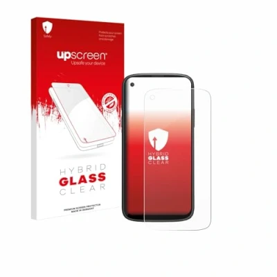 Abbildung von upscreen Schutzglas für Unihertz Jelly Max Schutzfolie, Glas Folie [Klar, 9H Panzerschutz, Anti Fingerprint]