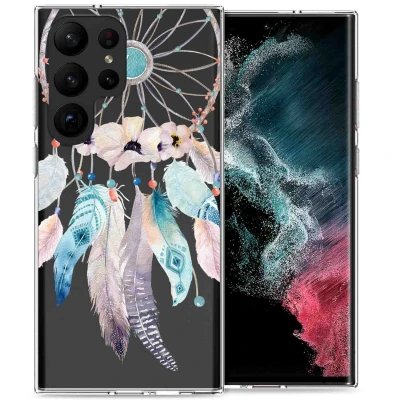 Abbildung von Samsung Galaxy S23 Ultra Hülle Silikon iMoshion Soft Case/Backcover Handyhülle Bunt