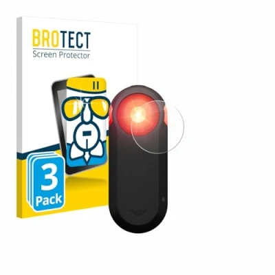 Abbildung von BROTECT Schutzglas für Garmin Varia RTL516 (3 Stück) Schutzfolie Panzer Folie Glas [Extrem Kratzfest 9H, Anti Fingerprint, Ultra Transparent]