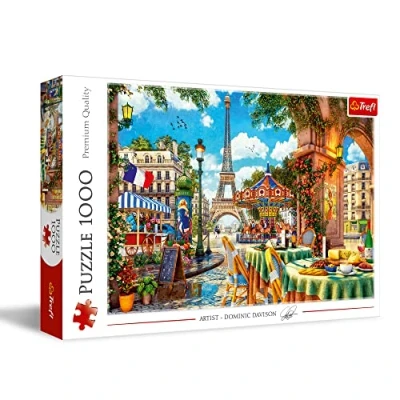 Abbildung von Trefl 10622 Puzzle, Pariser Morgen, 1000 Teile, für Kinder ab 12 Jahren