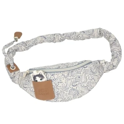 Abbildung von Depesche 13274 TOPModel Cat Love Crossbag in Hellblau und Creme, mit Katzen Muster, Umhängetasche längenverstellbarem Tragegurt