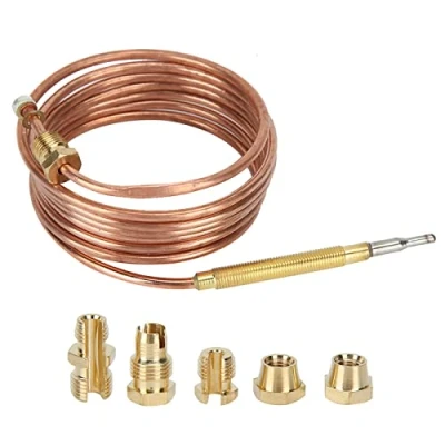 Abbildung von Propangas BBQ Grill, Feuerstelle, Kaminheizung Universal Gas Thermoelement Sensor M9 Thermoelement, Ersatz für Kohlenbecken Gasheizung