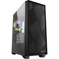 Abbildung von Sharkoon VS8 RGB Midi ATX PC Gehäuse, schwarz