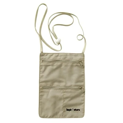 Abbildung von BasicNature Brustbeutel &#039;Undercover Brustbeutel&#039; Polycotton