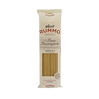 Abbildung von 10x Rummo Linguine N. 13 Hartweizengrieß Pasta Italienische Nudeln 500g Packung + Italian Gourmet Polpa di Pomodoro 400g Dose