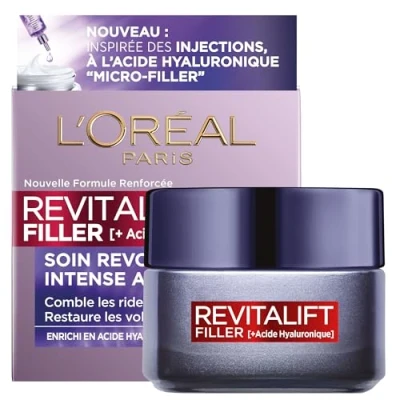 Abbildung von l&#039;Oréal Paris Revitalift füller Pflege Anti alterung Tag Revolumisant progressive Hyaluronsäure 50 ml