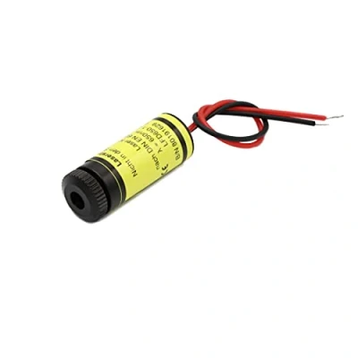 Abbildung von Laser Lasermodul Punktlaser rot 650nm 1mW 3VDC Fokus einstellbar 12x30,5mm 70104080