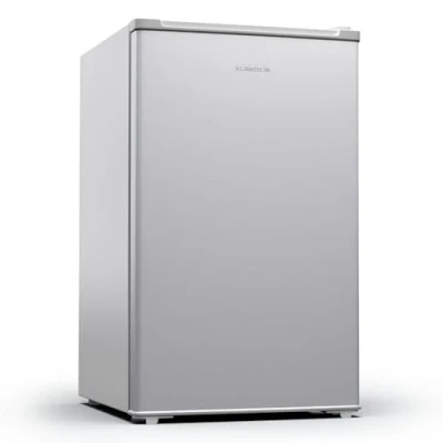 Abbildung von Klarstein Mini Kühlschrank für Zimmer, 80 L mit Gefrierfach Getränke, Snacks, Skincare &amp; Kosmetik, Klein Manuelle Abtauung Eiswürfelbehälter, 0 10C