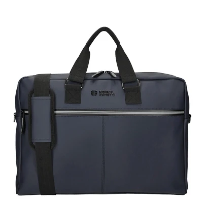 Abbildung von Enrico Benetti Bergen PU Laptop Shoulderbag 17&quot; navy Herren Tasche