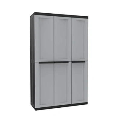 Abbildung von Kreher Mehrzweckschrank Dreitüriger Kunststoffschrank &#039;C Twist&#039; (Modell wählbar)