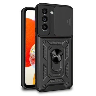 Abbildung von Cool Schutzhülle für Samsung A145 Galaxy A14 / 5G Hard Ring, Schwarz