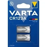 Abbildung von VARTA 2 Professional CR123A Lithium Batterien im 2er Blister Batterie