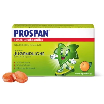 Abbildung von Prospan Husten Lutschpastillen 20 St