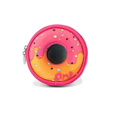 Abbildung von Oh My Pop! Pinknut Runder Geldbörse, Rosa