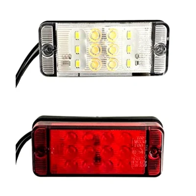 Abbildung von MelTruck® LED Nebelschlussleuchte + Rückfahrleuchte LKW PKW Anhänger Traktor 12V 24V E20