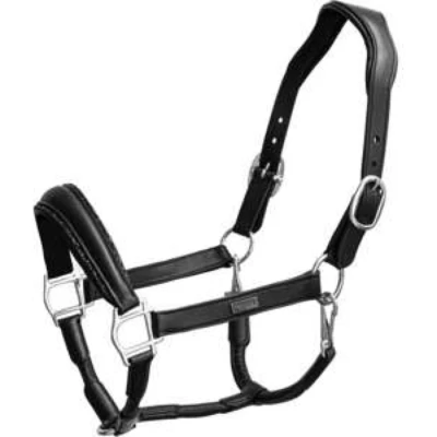 Abbildung von Equestrian Stockholm FW&#039;23 Black Edition Leren Halfter Anatomic