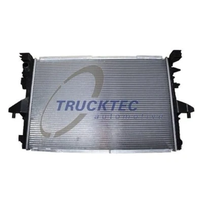 Abbildung von TRUCKTEC AUTOMOTIVE 07.40.124 Kühler, Motorkühlung 710 468 26 VOLKSWAGEN: Transporter 5 Kastenwagen, Bus, Multivan (7HM