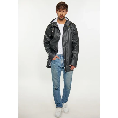 Abbildung von SCHMUDDELWEDDA Herren Regenjacke L / Schwarz 100% Polyester