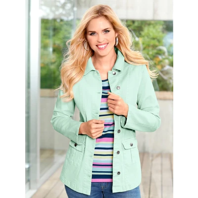 Abbildung von Sieh an! Allwetterjacke Jeansjacke