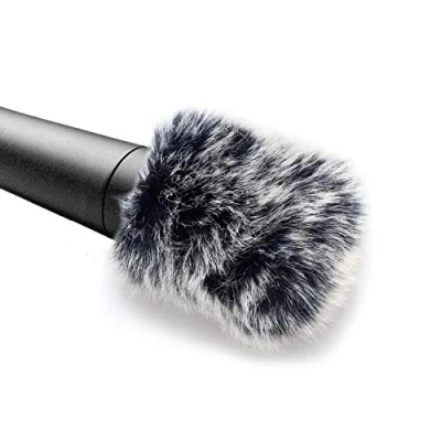 Abbildung von YOURSHARES Microphone Windscreen Muff Windjammer Pop Filter Mikrofon Fell Windschutz Schutz für Shure SM 57 Dynamische Instrumenten