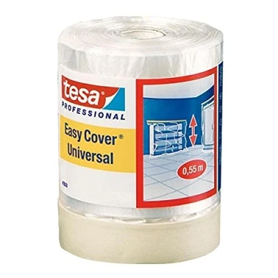 Abbildung von TESA 04368 00011 01, Beige, 33000 x 300 mm, Polyethylenterephthalatfolie (PET)