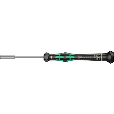 Abbildung von Wera 2069 Micro, Schwarz, Grün, 1 Stück(e), 9,7 cm, 1,3 6 15,7 cm