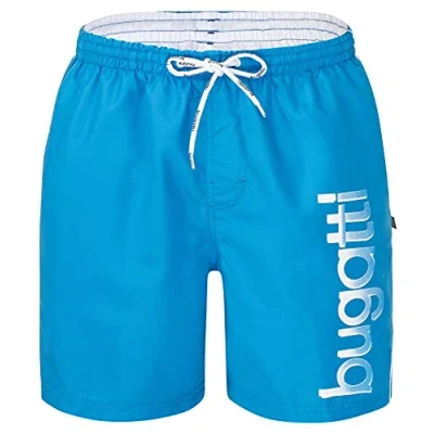Abbildung von bugatti Herren Badeshorts hellblau (French Blue) in Größe L