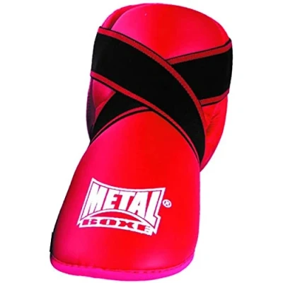 Abbildung von METAL BOXE Protège Pieds Rouge Taille XS